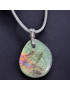 Pendentif Labradorite sur cordon réglable