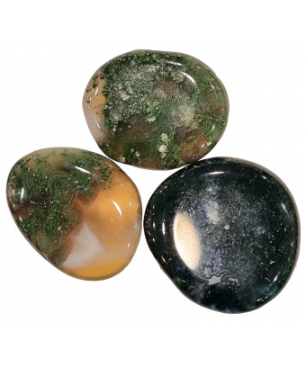 Pierre plate Agate mousse
