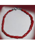 Bracelet Corail avec fermoir Argent 925