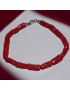 Bracelet Corail avec fermoir Argent 925