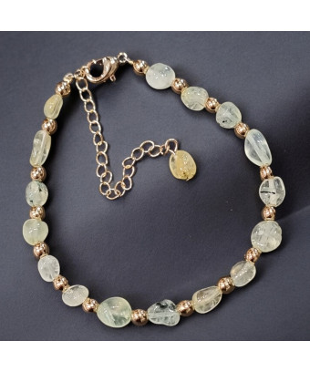 Bracelet Prehnite Cheville...