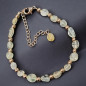 Bracelet Prehnite Cheville ou Poignet avec fermoir