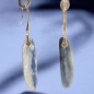 Boucles Cyanite Argent 925