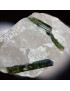 Cristal de roche Tourmaline verte 80g