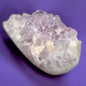 Géode Améthyste et Calcédoine 366g