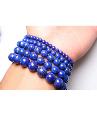 Bracelet lapis-lazuli -...