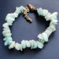 Bracelet Amazonite Baroque avec fermoir