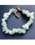 Bracelet Amazonite Baroque avec fermoir