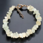 Bracelet Jade Baroque avec fermoir doré