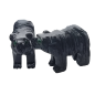 Ours Onyx marron glacé
