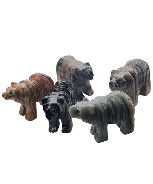 Ours Onyx bleu