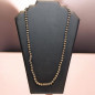 Collier Jaspe Pop Pierres rondes 8mm 39cm
