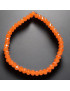 Bracelet Swarovski orange facetté enfant