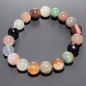 Bracelet Multipierres Pierres rondes 10mm