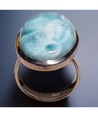 Bague Larimar argent 925...