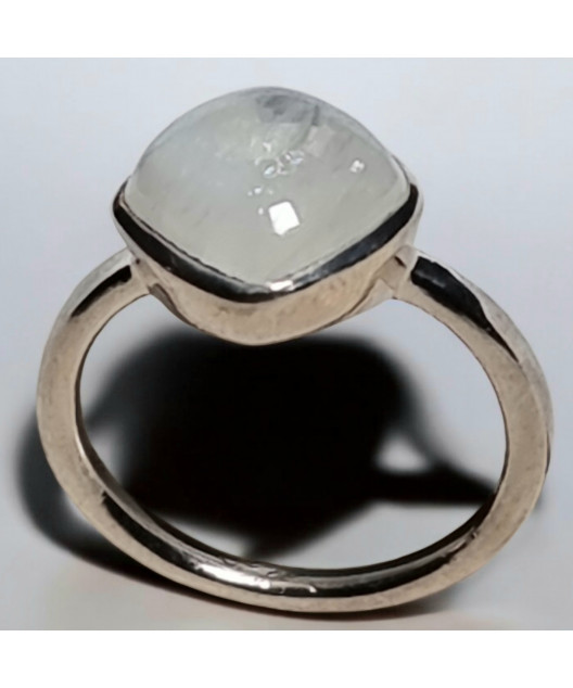 Bague Pierre de lune argent 925 Taille 57