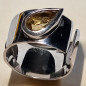 Bague Citrine Argent 925 Taille 57+