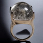 Bague Quartz rutile Tourmaline Argent 925 Taille 57