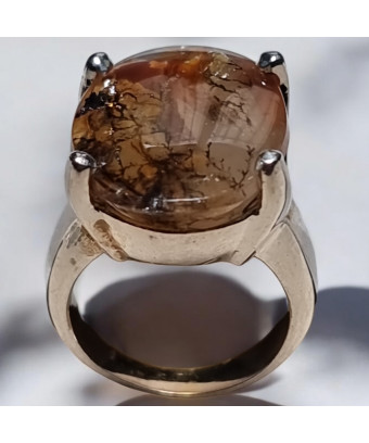 Bague Quartz Dendritique...