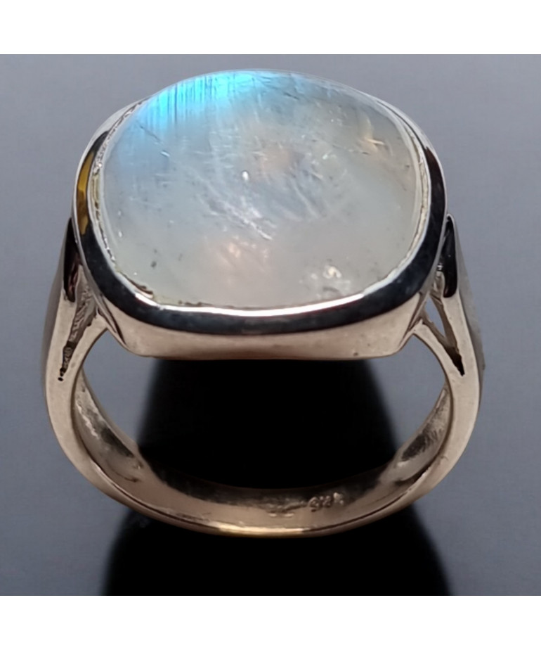 Bague Pierre de lune Argent 925 Taille 58