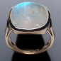 Bague Pierre de lune Argent 925 Taille 58