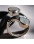 Bague Pierre de lune Argent 925 Taille 57