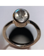 Bague Pierre de lune Argent 925 Taille 46