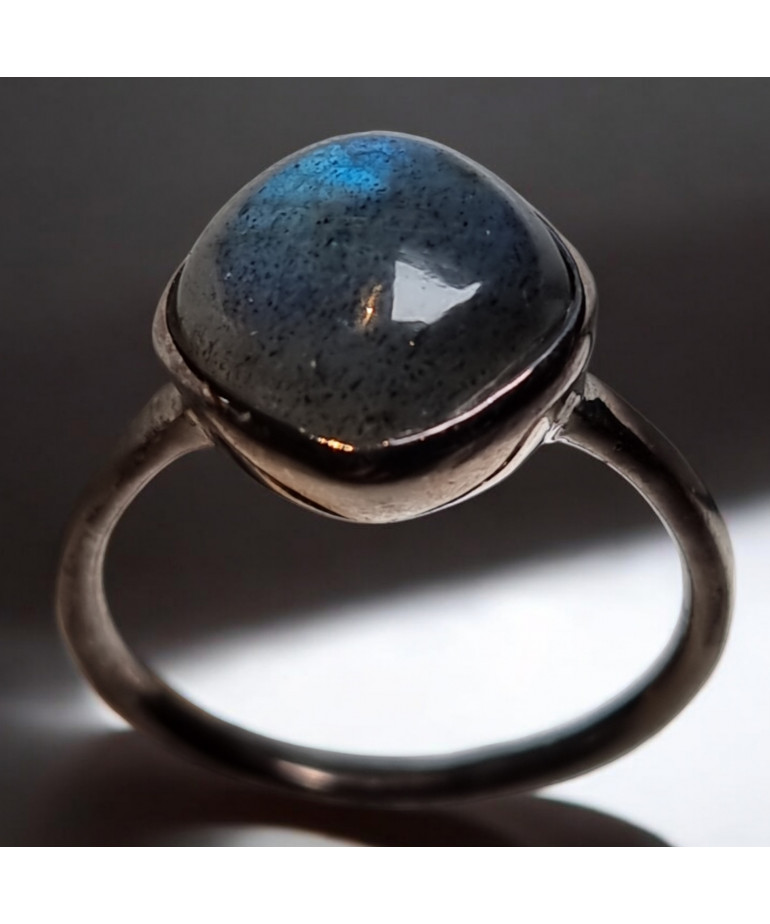 Bague Labradorite Argent 925 Taille 54