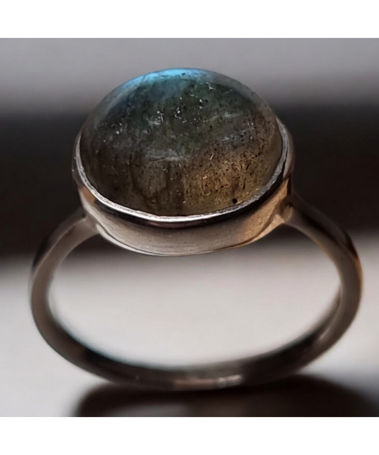 Bague Labradorite Argent 925 Taille 55