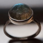 Bague Labradorite Argent 925 Taille 55