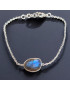 Bracelet Labradorite Facettée Argent 925