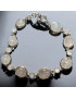 Bracelet Pierre de lune Cabochons Argent 925