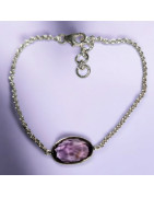 Bracelet Améthyste Facettée Argent 925