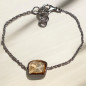 Bracelet Citrine Facettée Argent 925