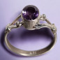 Bague Améthyste Argent 925 Taille 59