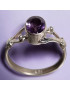 Bague Améthyste Argent 925 Taille 59