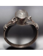 Bague Pierre de lune Argent 925 Taille 58