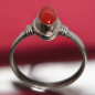 Bague Jaspe rouge Argent 925