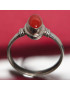 Bague Jaspe rouge Argent 925