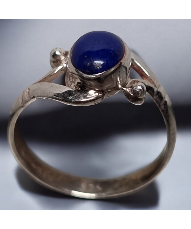 Bague Lapis-lazuli Argent 925 Taille 56