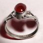 Bague Cornaline Argent 925 Taille 56
