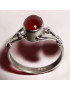 Bague Cornaline Argent 925 Taille 56