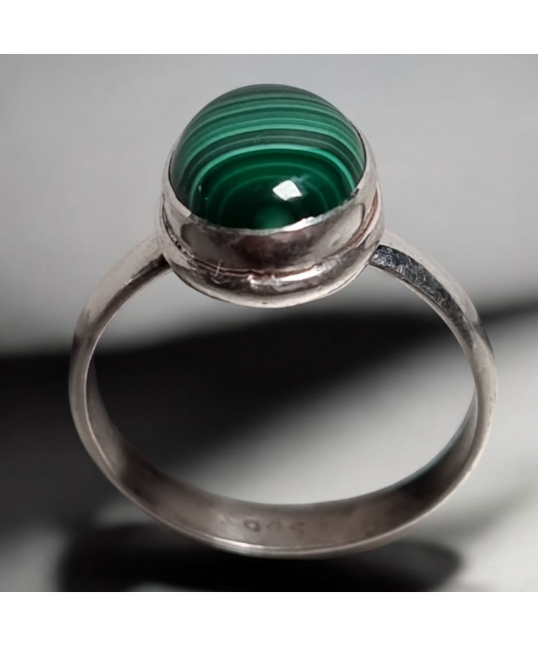 Bague Malachite Argent 925