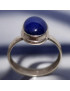 Bague Lapis-lazuli Argent 925 Taille 56