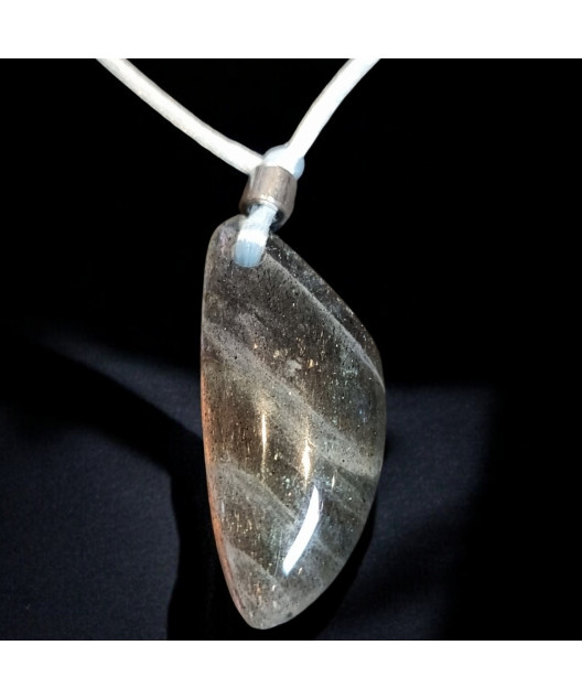 Pendentif Labradorite sur cordon réglable
