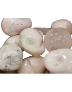 Pierre roulée Manganocalcite