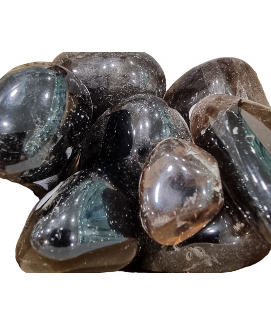 Pierre roulée Quartz fumé