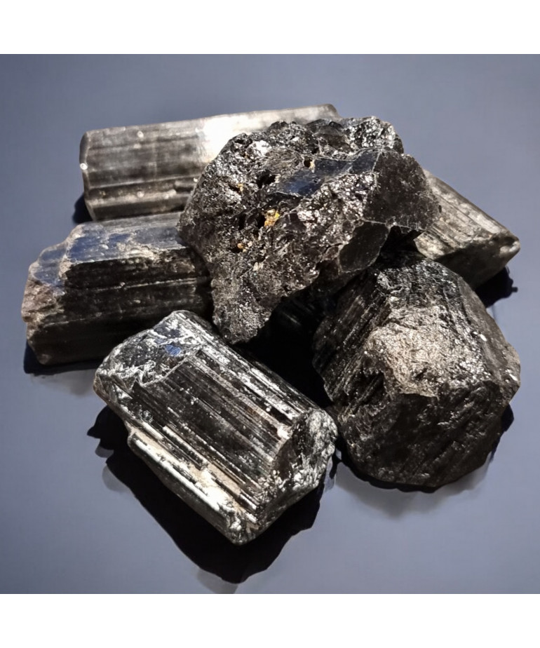 Pierre brute Tourmaline noire