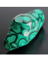 Pierre brute polie Malachite 120g