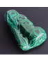 Pierre brut polie Malachite 138g